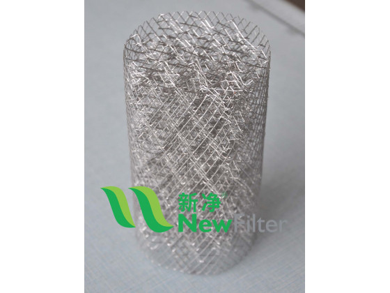 Wire mesh demister